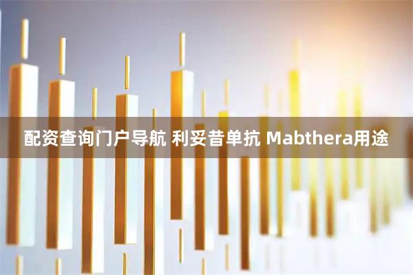 配资查询门户导航 利妥昔单抗 Mabthera用途